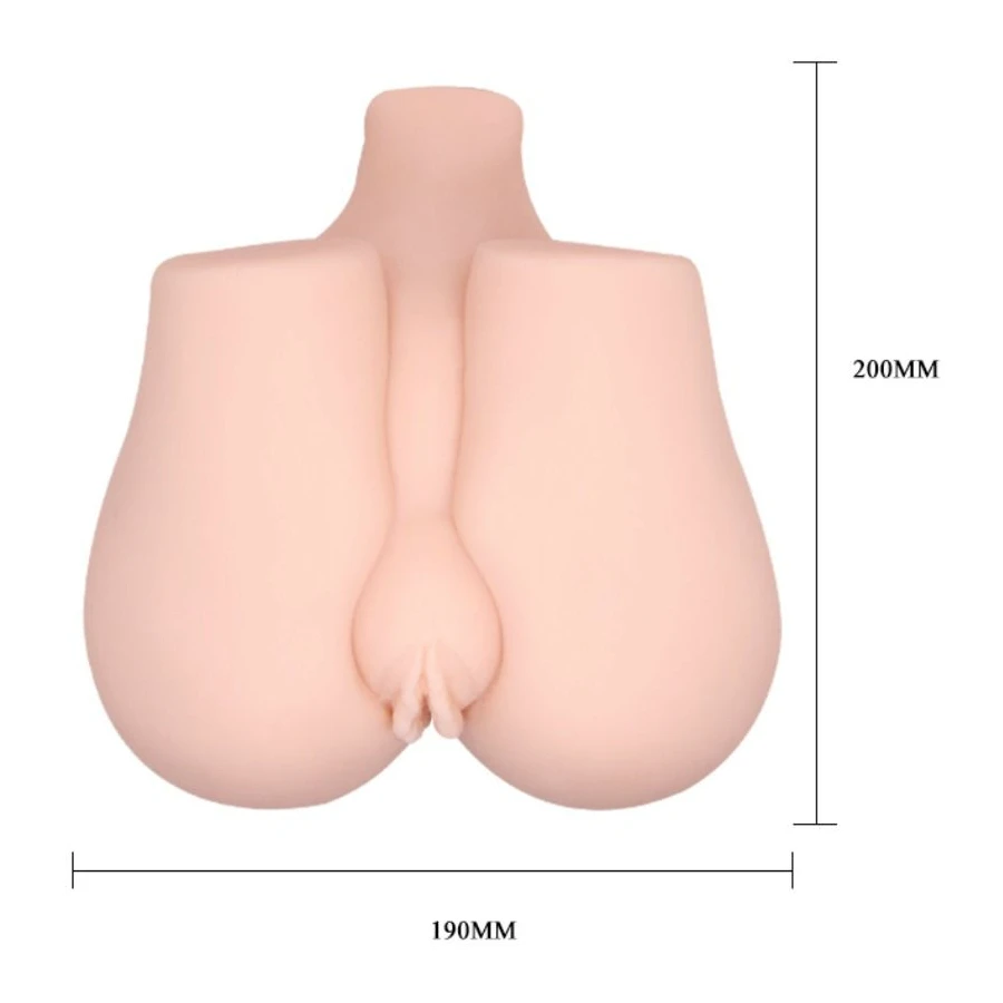 CRAZY BULL - REALISTISCHE VAGINA UND ANUS MIT VIBRATIONSPOSITION 3